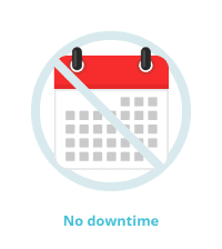 no downtime